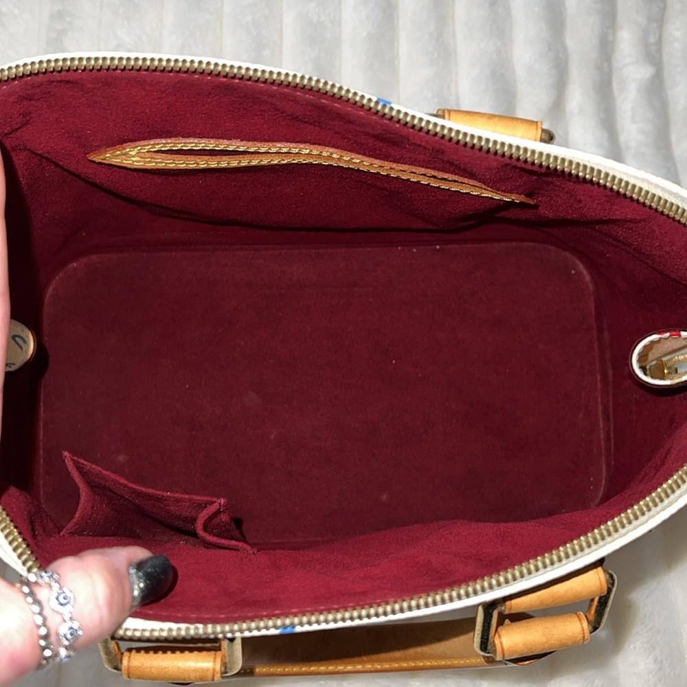 Louis Vuitton Alma White Murakami Bag, Rare Takashi Murakami Collaboration - Picture 9 of 12
